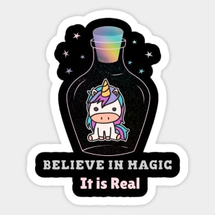 Believe in Magic It is Real Sticker